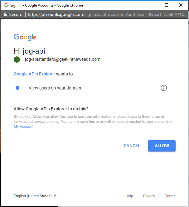 Integrating Azure AD and G-Suite – Google API Integration Part 1 ...