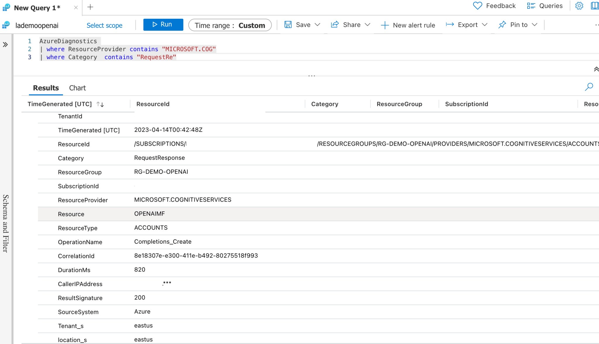 Logging in Azure OpenAI Service | Journey Of The Geek